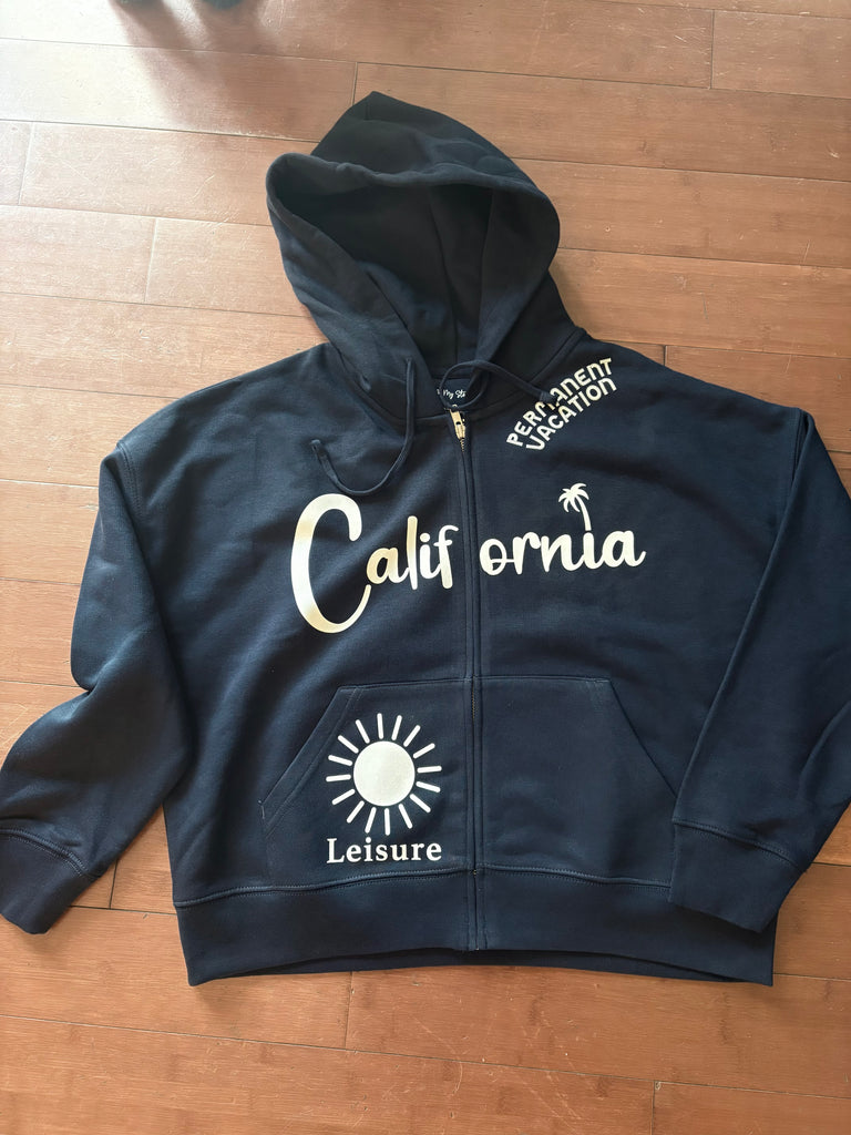 Women's Long Sleeve Fleece Zip Hoody