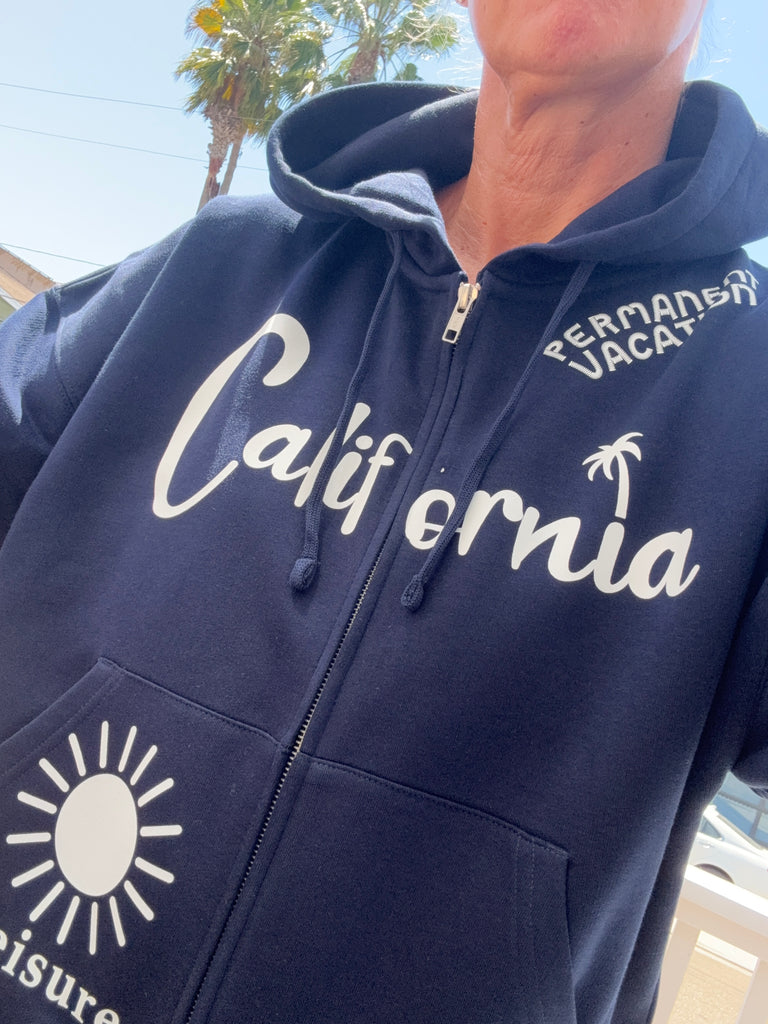 Women's Long Sleeve Fleece Zip Hoody