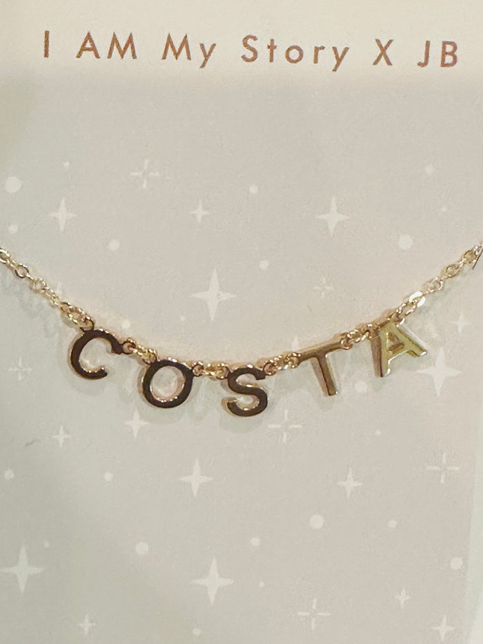 Costa Gold Chant Necklace
