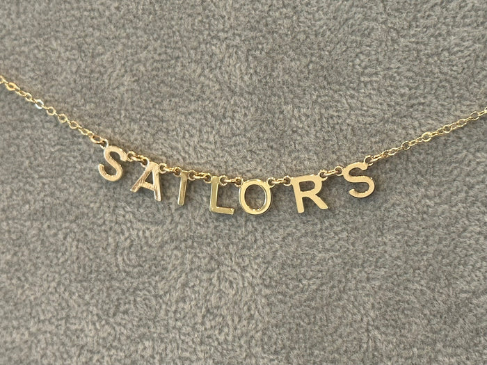 SAILORS Gold Chant Necklace