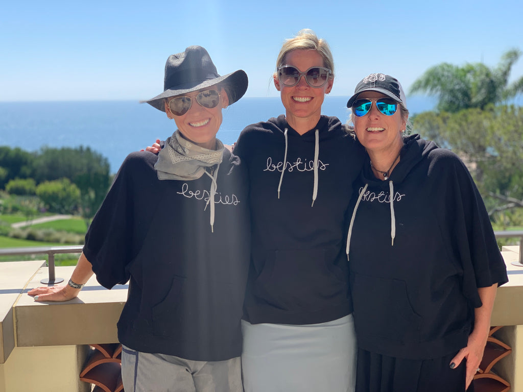 CUSTOM LARGE FRONT Hand Embroidery Fleece Sweatshirt