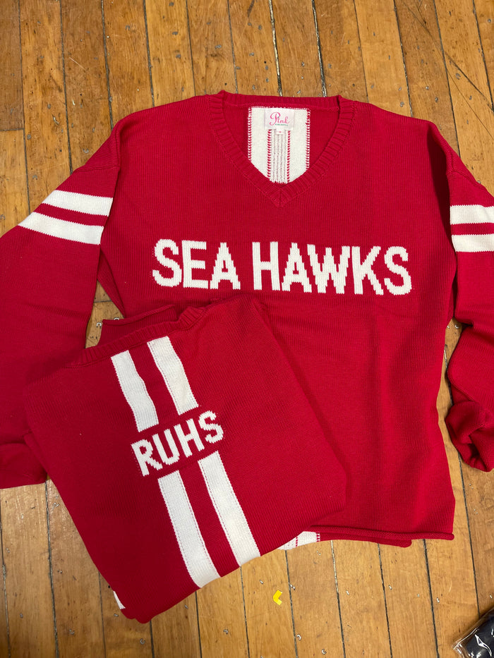 Redondo Sea Hawks Vneck Sweater