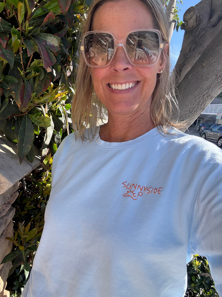 Women's Hand Embroidered California theme Sweatshirt