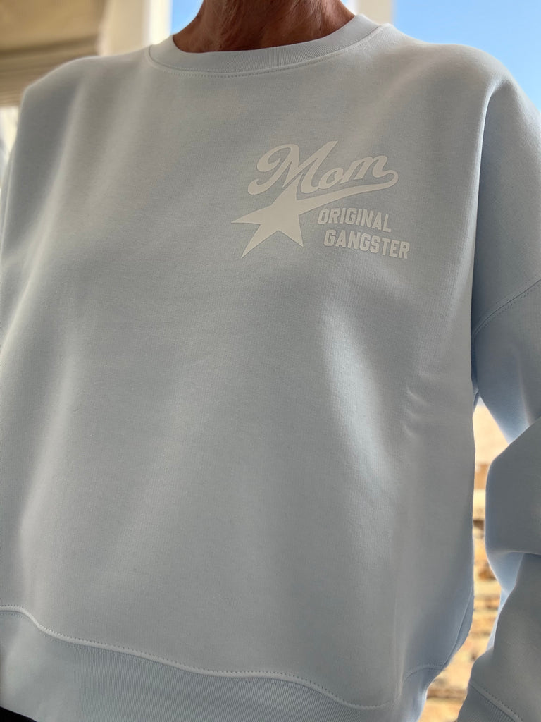 MOM Original Gangster Women's long sleeve fleece sweatshirt