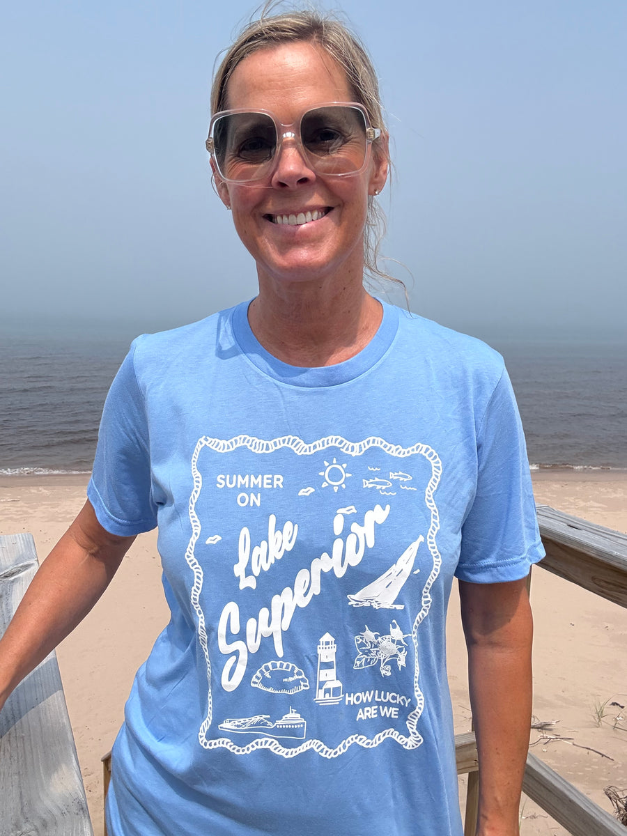 Unisex short sleeve Lake Superior T