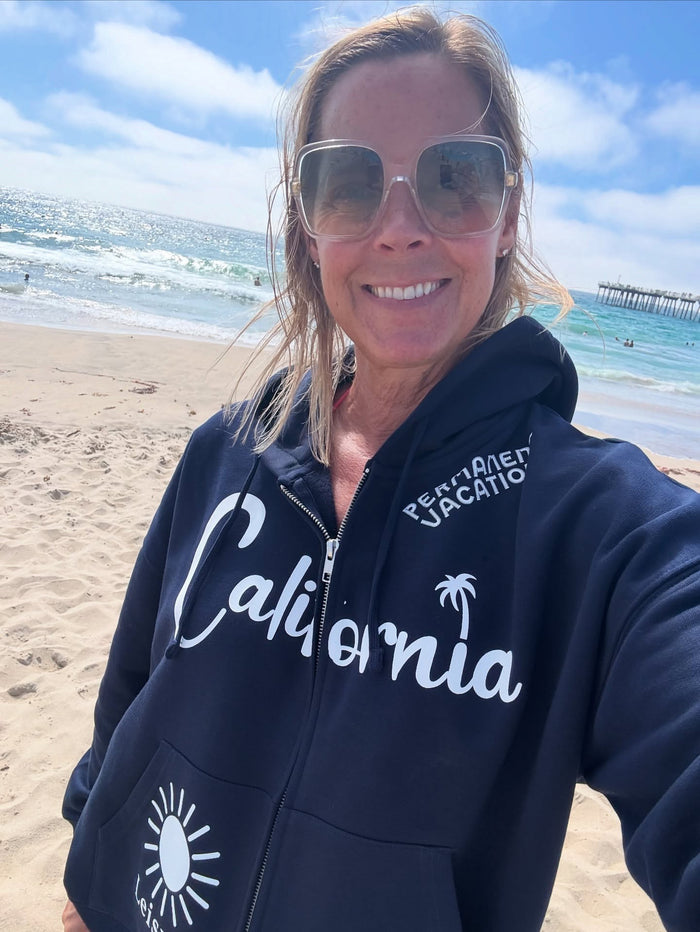 Women's Long Sleeve Fleece Zip Hoody