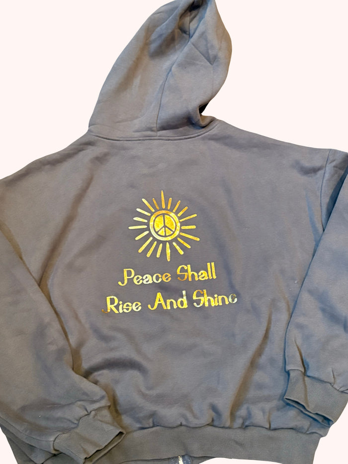 Women's Peace Shall Rise and Shine Hoody