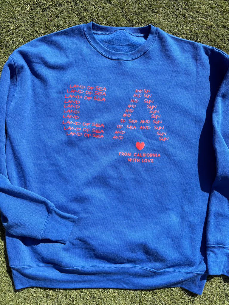 CALIFORNIA with LOVE Fleece Sweatshirt