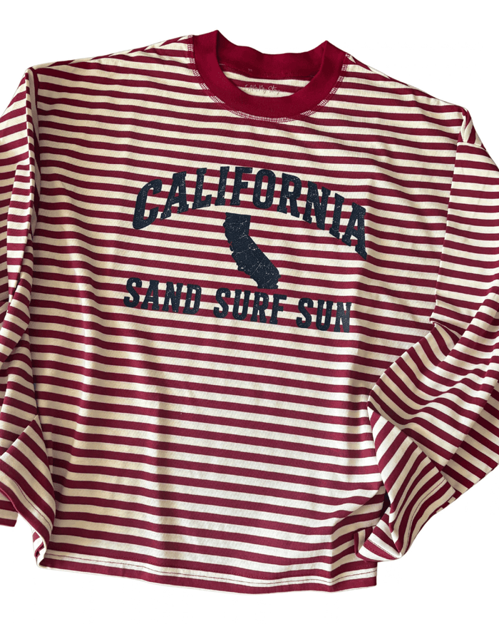 Women's Long Sleeve Stripe Tee