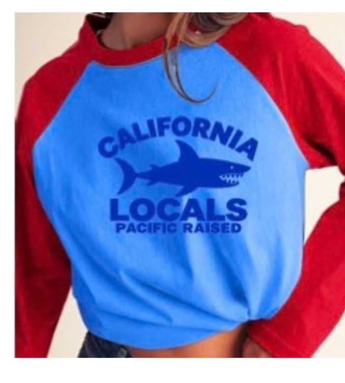 Women's Long Sleeve Baseball Raglan Tee