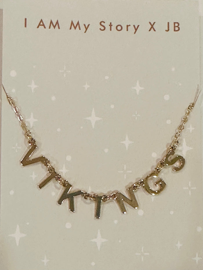Vikings Gold Chant Necklace